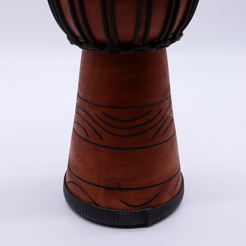 Djembé Pro Moyen – Rythme de Liberté (aigu) – 40 cm (Diia 18 cm)