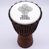 Grand Djembé Pro – Vibration d’Âme (grave) – 50 cm (Diia 22 cm)