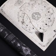 Encens de Sort de Sorcière Ancien - Succès - Pendule en Obsidienne Noire