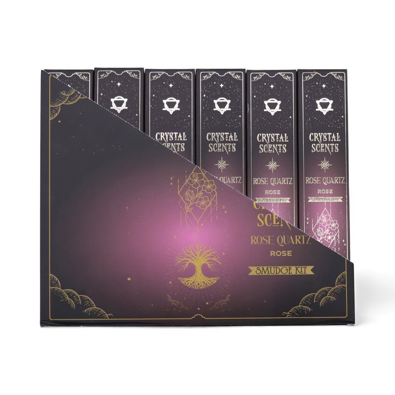 Encens de Purification au Quartz Rose – Rose