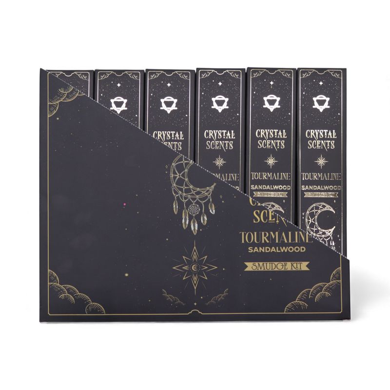 Encens de Purification à la Tourmaline – Bois de Santal