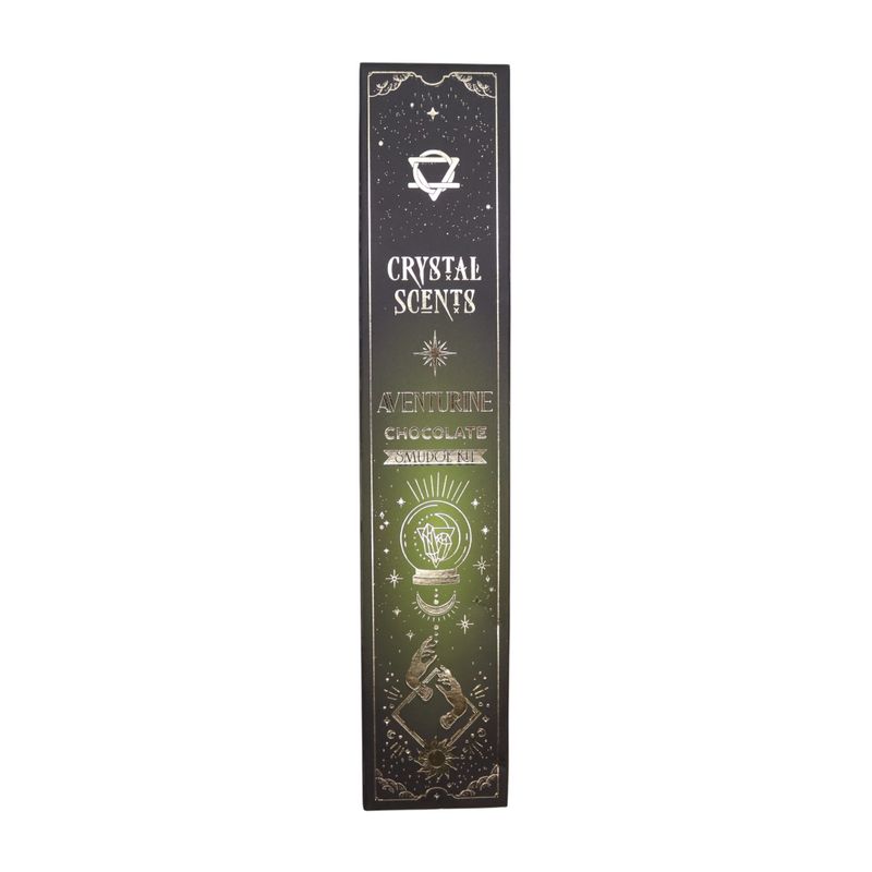 Encens de Purification à l’Aventurine – Chocolat