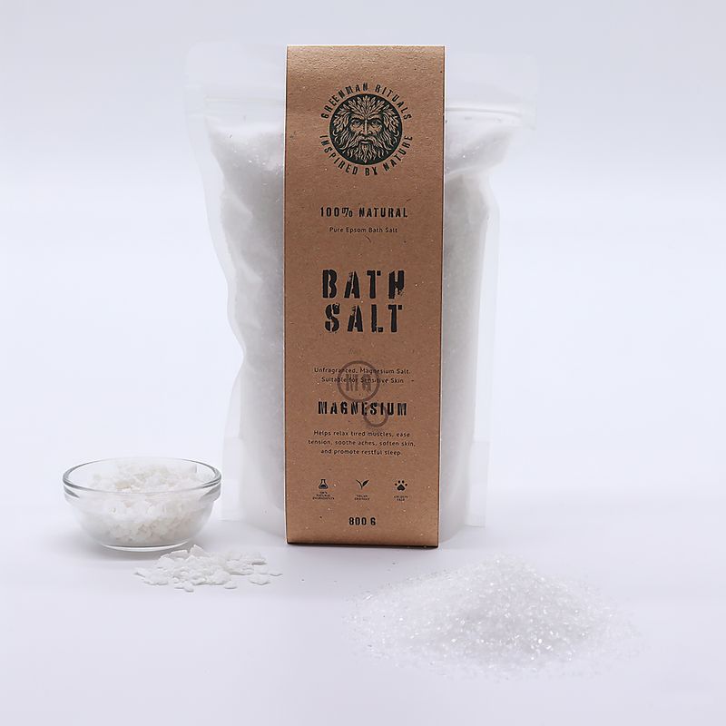 Sel de Bain Greenman Rituals au Magnésium – Formule Pure