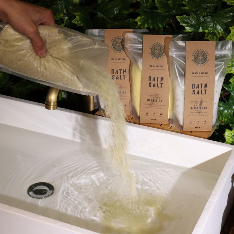Sel de Bain Greenman Rituals à la Menthe – Récupération