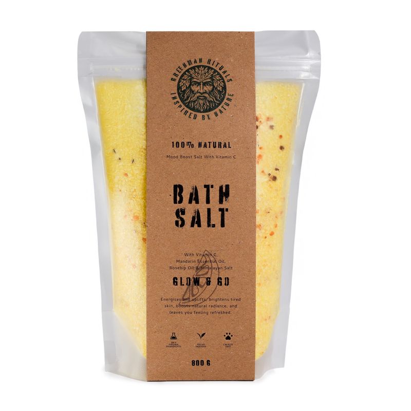 Sel de Bain Greenman Rituals Vitamine C & Mandarine – Éclat & Vitalité