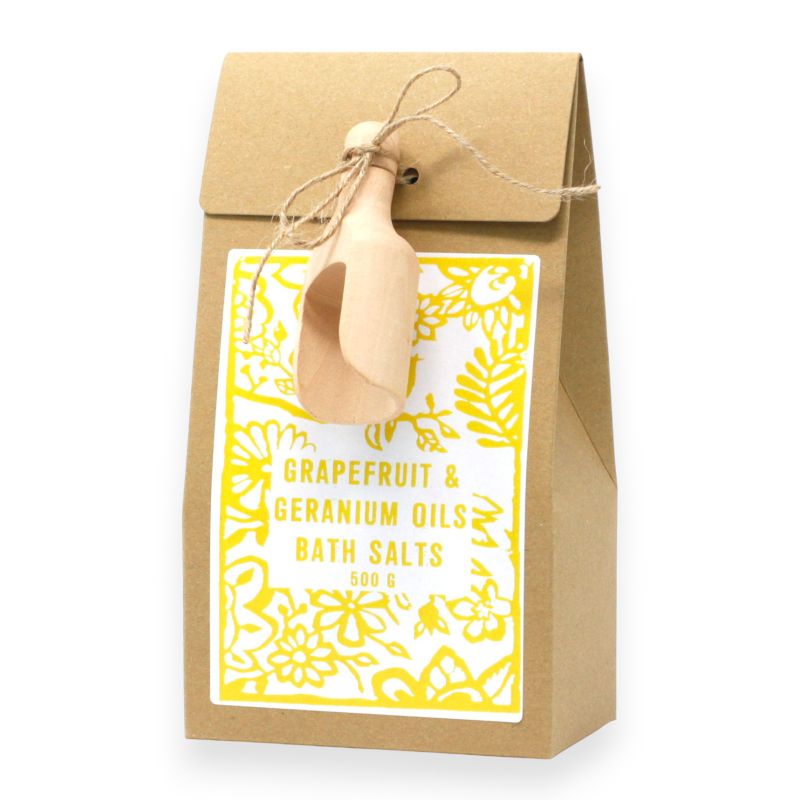 Sels de Bain Pamplemousse et Géranium 500g
