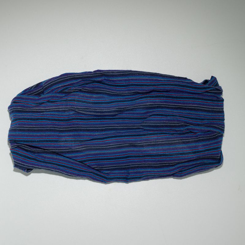 Bandeau Nomade Sari – Style Hippy – Uni, Designs Variés – (56x25 cm) Taille Unique