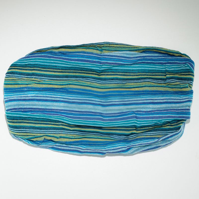 Bandeau Nomade Sari – Style Hippy – Uni, Designs Variés – (56x25 cm) Taille Unique