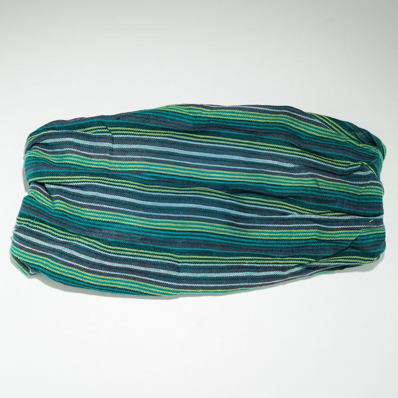 Bandeau Nomade Sari – Style Hippy – Uni, Designs Variés – (56x25 cm) Taille Unique