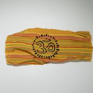 Bandeau Nomade Sari – Style Hippy – Imprimé au Bloc, Designs Variés – (56x25 cm) Taille Unique