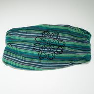 Bandeau Nomade Sari – Style Hippy – Imprimé au Bloc, Designs Variés – (56x25 cm) Taille Unique