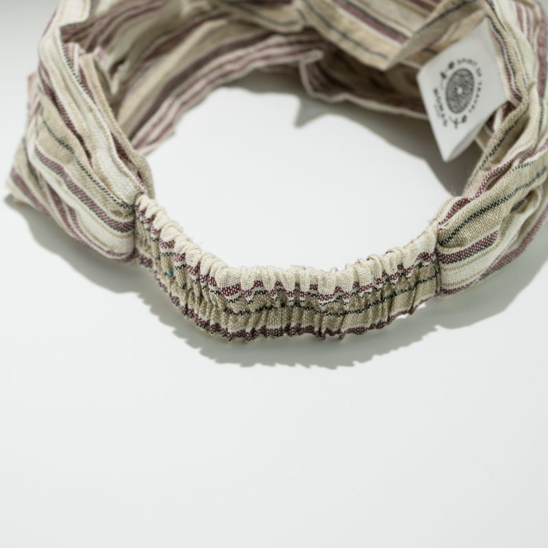 Bandeau Nomade Sari – Style Hippy – Imprimé au Bloc, Designs Variés – (56x25 cm) Taille Unique
