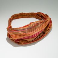 Bandeau Nomade Sari – Style Hippy – Imprimé au Bloc, Designs Variés – (56x25 cm) Taille Unique