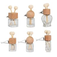 Flacons Diffuseurs Beiges à Clipser Pour Voiture – 8 ml – 3 Designs Assortis