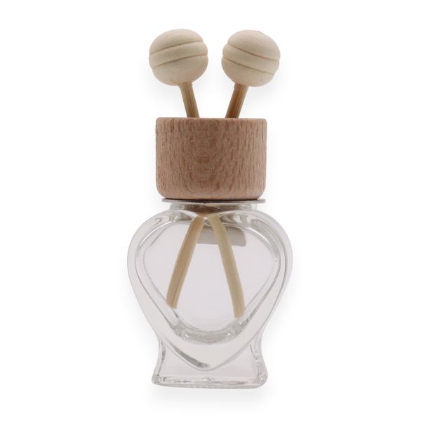 Flacons Diffuseurs Beiges à Clipser Pour Voiture – 8 ml – 3 Designs Assortis