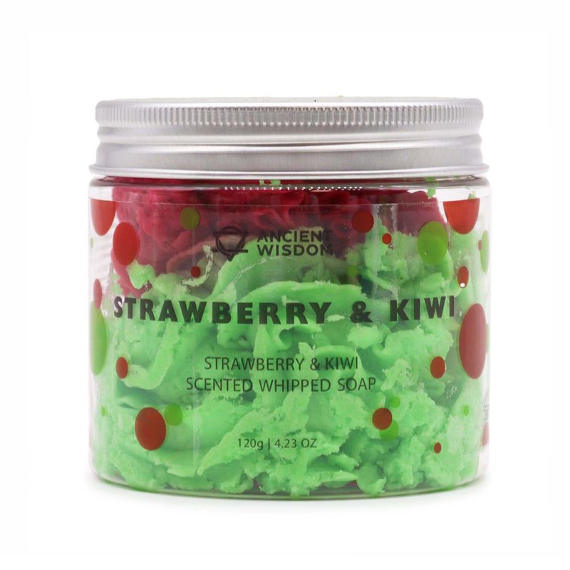 Savon Fouetté Fraise & Kiwi 120g