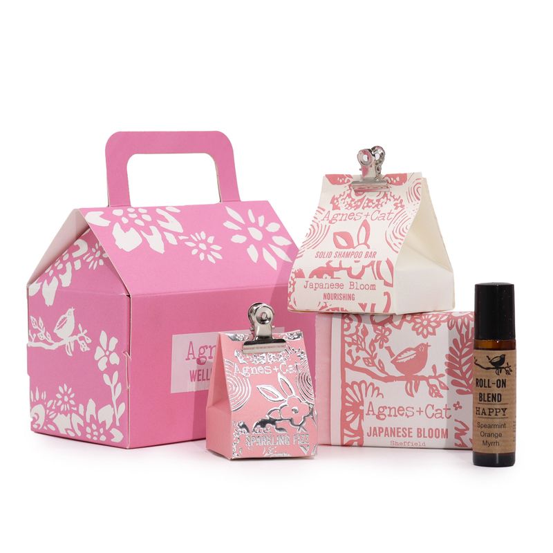 Coffret Cadeau Bien-être Agnes & Cat - Floraison & Bonheur