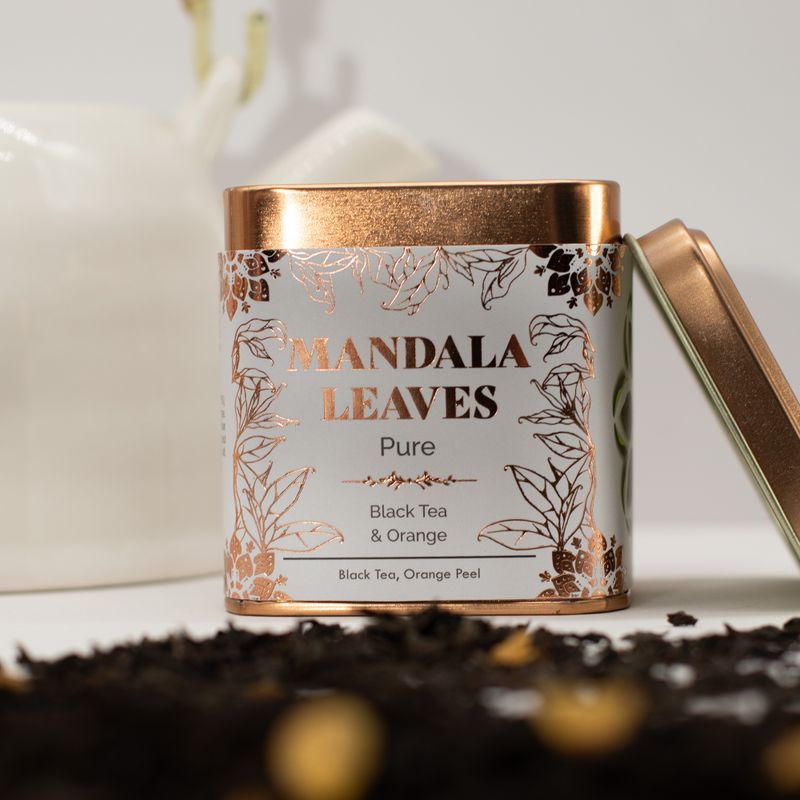 50g Thé Noir Bio à l'Orange