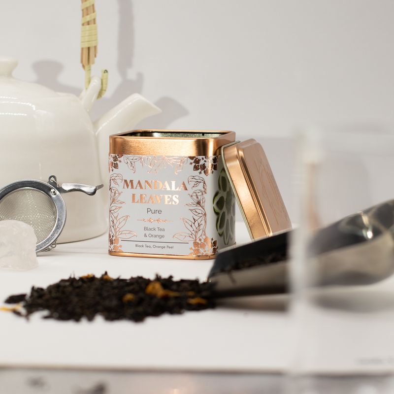 50g Thé Noir Bio à l'Orange