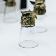 Verres À Shot (25 Ml) – Créatures De La Forêt Et Mystiques – Bronze Antique