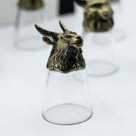 Verres À Shot (25 Ml) – Créatures De La Forêt Et Mystiques – Bronze Antique
