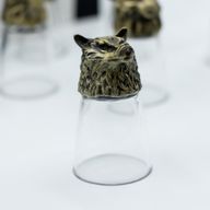 Verres À Shot (25 Ml) – Créatures De La Forêt Et Mystiques – Bronze Antique