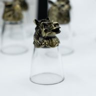 Verres À Shot (25 Ml) – Créatures De La Forêt Et Mystiques – Bronze Antique