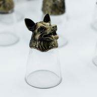 Verres À Shot (25 Ml) – Créatures De La Forêt Et Mystiques – Bronze Antique
