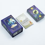 Jeu de Cartes de Tarot Avec Dorure Violette – Tarot de la Sorcière – Avec Livret