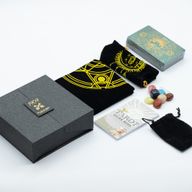Jeu de Cartes de Tarot Avec Dorure Or & Turquoise – Coffret Cadeau – Avec Livret