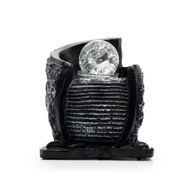 Fontaine de Table - 15x13x20 cm - Pot d’Eau & Boule de Cristal