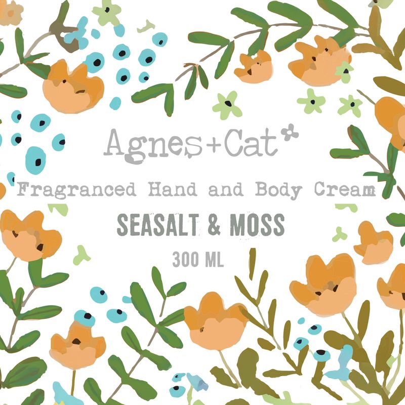 Crème Mains & Corps - Sel Marin & Mousse - 300ml