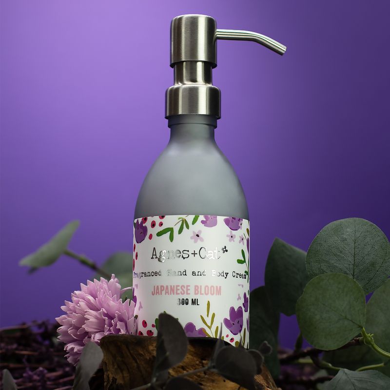 Crème Mains & Corps - Fleur Japonaise - 300ml