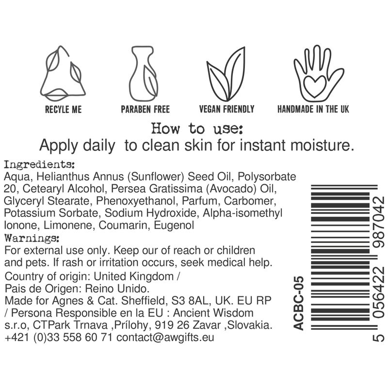 Crème Mains & Corps - Figue Blanche - 300ml