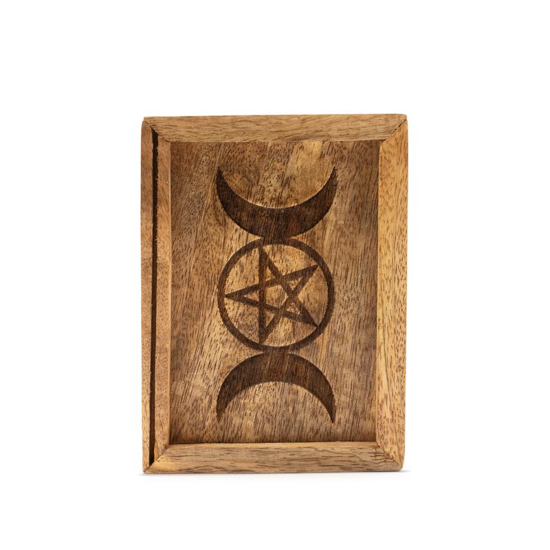 Petite Boîte à Tarot  avec Support de Cartes