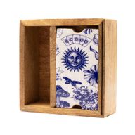 Boîte à Tarot à Deux Sections avec Support de Cartes