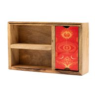 Boîte à Tarot à Trois Sections avec Support de Cartes