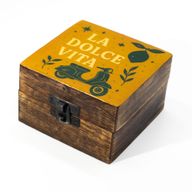 Petite Boîte Émaillée - "La Dolce Vita"