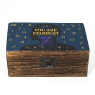 Boîte Moyenne Émaillée - "You are Stardust"