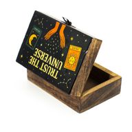 Boîte Moyenne Émaillée - "Trust the Universe"