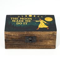 Boîte Moyenne Émaillée - "The Moon Made me Do It"