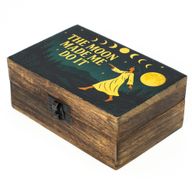 Boîte Moyenne Émaillée - "The Moon Made me Do It"