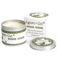 Coffret Cadeau Bougies en Cire de Soja de 200 gr - Rhubarbe Rhubarbe