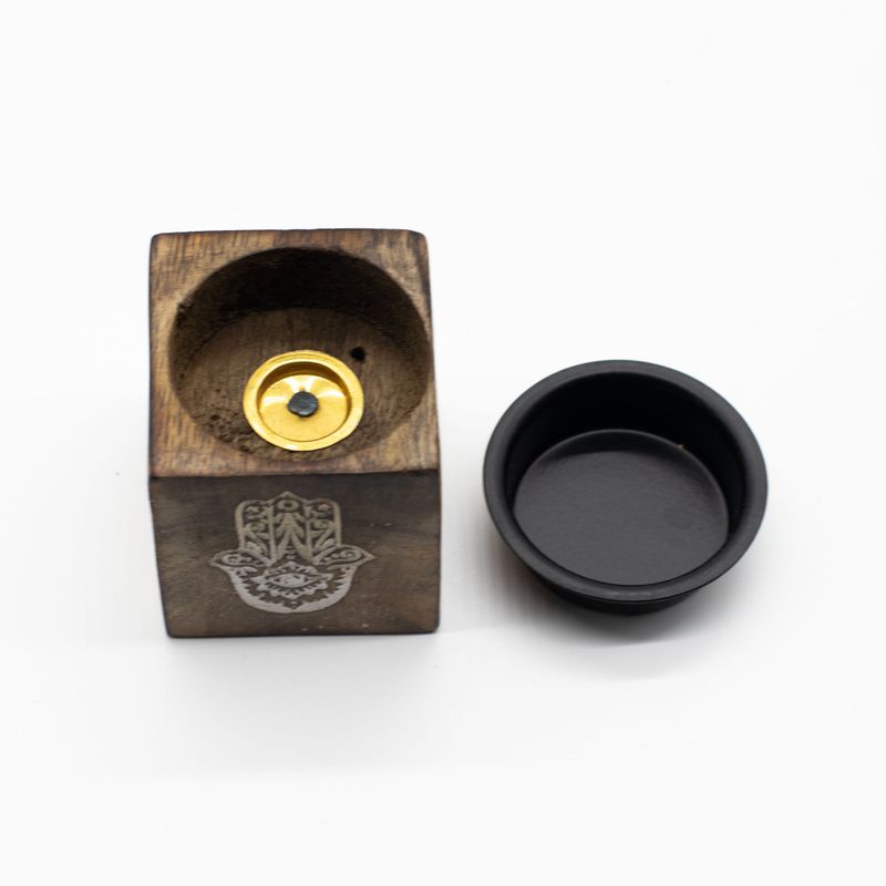 Cube Porte-Encens Multi-Usage - 5x5x5cm - Sélection Ésotérique