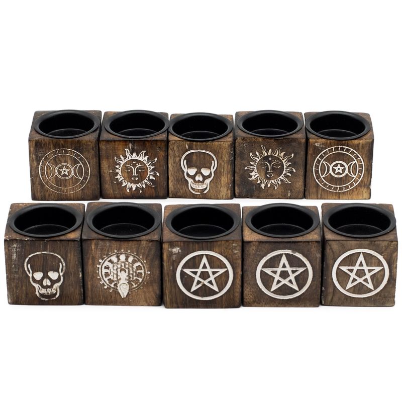 Cube Porte-Encens Multi-Usage - 5x5x5cm - Sélection Sorcellerie