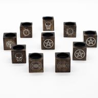 Cube Porte-Encens Multi-Usage - 5x5x5cm - Sélection Sorcellerie