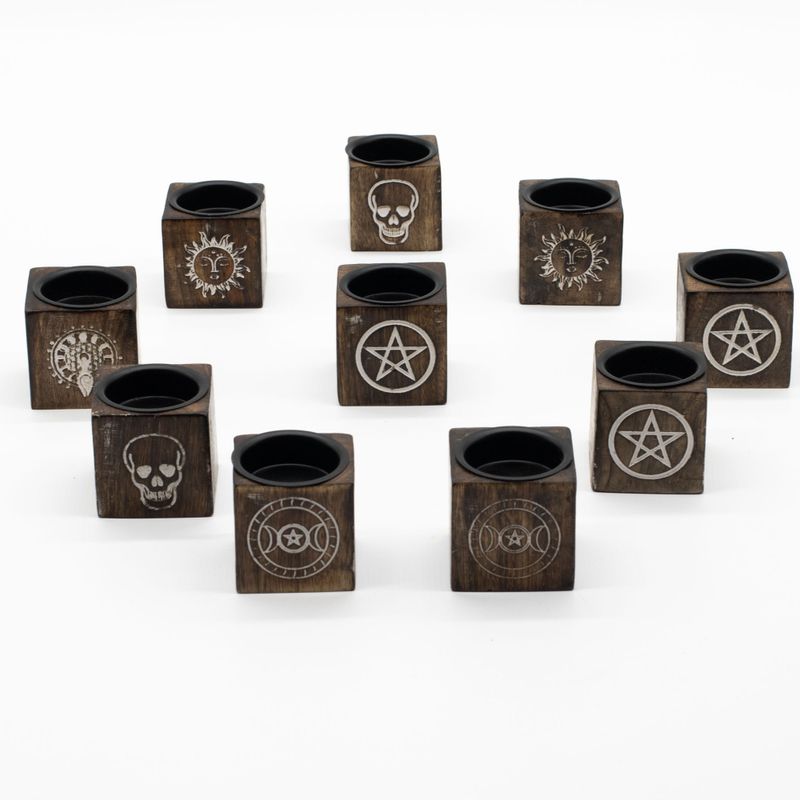 Cube Porte-Encens Multi-Usage - 5x5x5cm - Sélection Sorcellerie