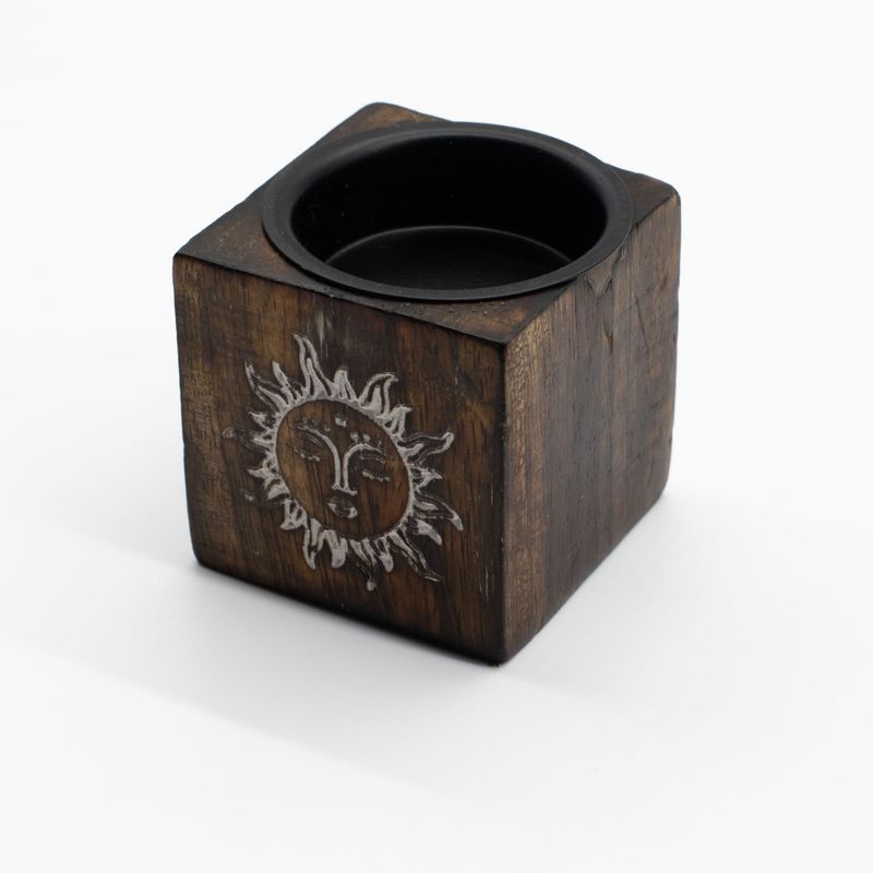 Cube Porte-Encens Multi-Usage - 5x5x5cm - Sélection Sorcellerie