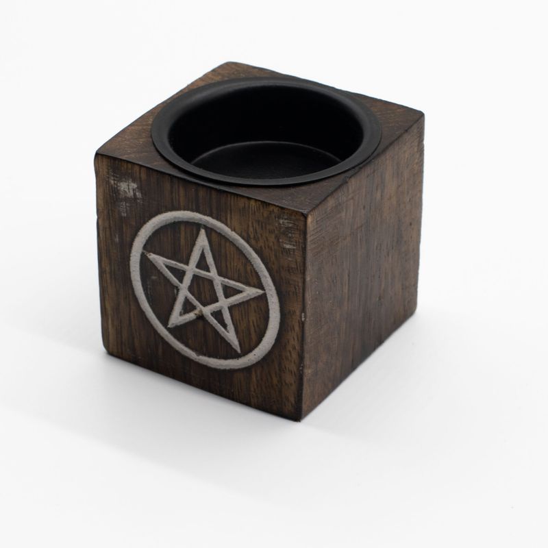 Cube Porte-Encens Multi-Usage - 5x5x5cm - Sélection Sorcellerie