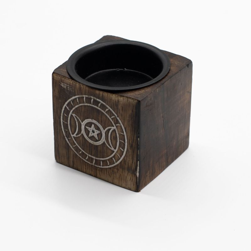 Cube Porte-Encens Multi-Usage - 5x5x5cm - Sélection Sorcellerie